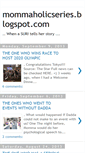 Mobile Screenshot of mommaholicseries.blogspot.com