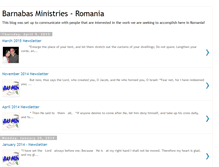 Tablet Screenshot of barnabasromania.blogspot.com
