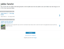 Tablet Screenshot of jabbofansite-lau.blogspot.com