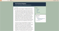 Desktop Screenshot of fracturedsingleton.blogspot.com