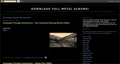 Desktop Screenshot of download-full-metal-albums.blogspot.com