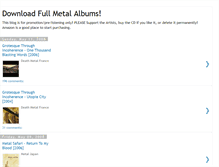 Tablet Screenshot of download-full-metal-albums.blogspot.com