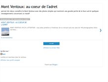 Tablet Screenshot of bml-ventouxcoeurdeladret.blogspot.com