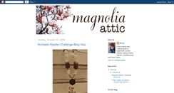 Desktop Screenshot of magnoliaattic.blogspot.com