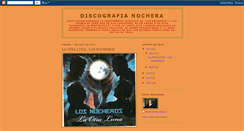 Desktop Screenshot of discosyletrasnocheras.blogspot.com