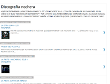 Tablet Screenshot of discosyletrasnocheras.blogspot.com