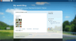 Desktop Screenshot of myworldblog-stifler.blogspot.com