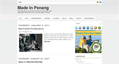 Desktop Screenshot of madeinpenang.blogspot.com