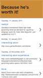 Mobile Screenshot of becauseheisworthit.blogspot.com