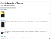 Tablet Screenshot of electricpenguinsofdestiny.blogspot.com