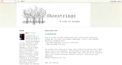 Desktop Screenshot of hannasshoestrings.blogspot.com