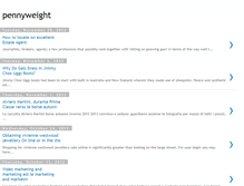 Tablet Screenshot of pennyweightnow.blogspot.com