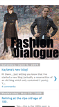 Mobile Screenshot of fashiondialogue.blogspot.com