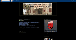 Desktop Screenshot of blogsanjosecolegio.blogspot.com
