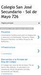 Mobile Screenshot of blogsanjosecolegio.blogspot.com