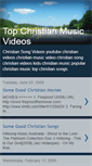 Mobile Screenshot of christiansongvideo.blogspot.com