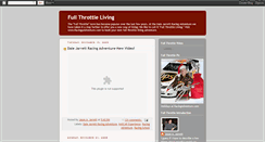 Desktop Screenshot of fullthrottleliving.blogspot.com