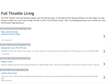 Tablet Screenshot of fullthrottleliving.blogspot.com