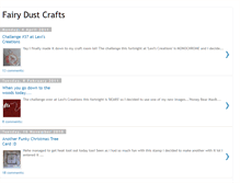 Tablet Screenshot of fairydustcrafts.blogspot.com