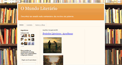 Desktop Screenshot of omundoliterario.blogspot.com