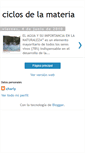 Mobile Screenshot of ciclosdelamateriapan13beta.blogspot.com