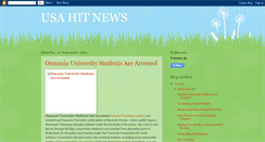 Desktop Screenshot of 123usahitnews.blogspot.com