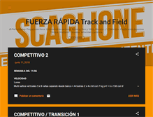 Tablet Screenshot of fuerzarapida.blogspot.com