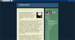 Desktop Screenshot of kindred-t.blogspot.com