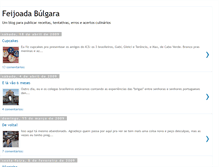 Tablet Screenshot of feijoadabulgara.blogspot.com