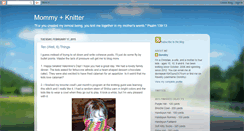 Desktop Screenshot of mommy-knitter.blogspot.com