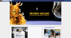 Desktop Screenshot of mundokecho.blogspot.com