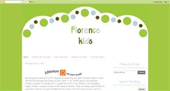 Desktop Screenshot of florencekids.blogspot.com
