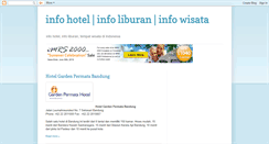 Desktop Screenshot of info-liburan-anda.blogspot.com