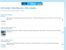 Tablet Screenshot of info-liburan-anda.blogspot.com