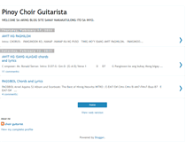 Tablet Screenshot of choirguitarist.blogspot.com