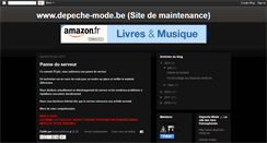 Desktop Screenshot of depeche-modebe.blogspot.com
