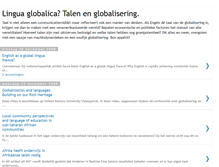 Tablet Screenshot of linguaglobalica.blogspot.com