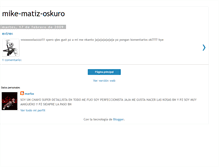 Tablet Screenshot of mike-matiz-oskuro.blogspot.com