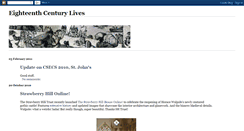 Desktop Screenshot of eighteenthcenturylives.blogspot.com