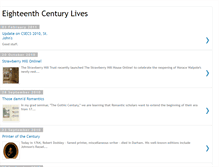 Tablet Screenshot of eighteenthcenturylives.blogspot.com