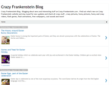 Tablet Screenshot of crazy-frankenstein.blogspot.com