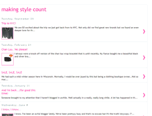 Tablet Screenshot of makingstylecount.blogspot.com