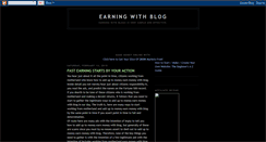 Desktop Screenshot of earnblog4all.blogspot.com