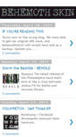 Mobile Screenshot of behemothskin2.blogspot.com