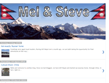 Tablet Screenshot of melandsteveweb.blogspot.com