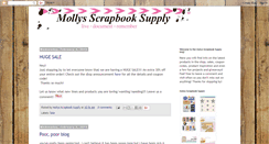 Desktop Screenshot of mollysscrapbooksupply.blogspot.com