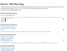Tablet Screenshot of district100watchdog.blogspot.com