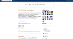 Desktop Screenshot of cultura-audiovisual1.blogspot.com