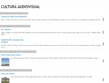 Tablet Screenshot of cultura-audiovisual1.blogspot.com