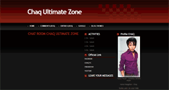 Desktop Screenshot of chaqultimatezone.blogspot.com